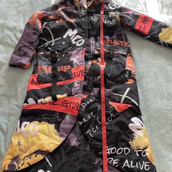 Winter coat in universal size multi colour by Miss City  Official - Picture 6 of 13
